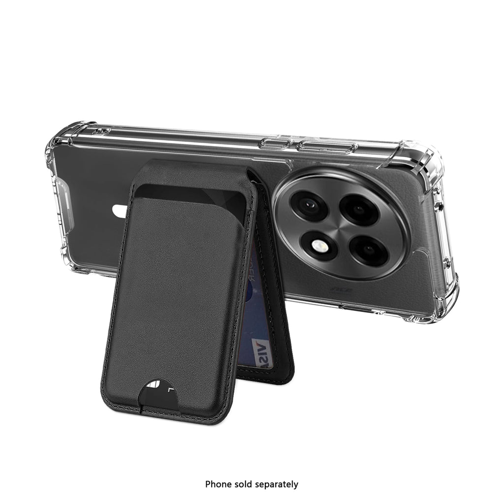 SAHARA - Venture Series Wallet Case for OnePlus 13R - Clear/Scorpion Black