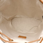 X DISNEY Mini Vintage GG Supreme Monogram Bucket Bag Beige Vintage Sun Oil