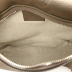 Piuma Calfskin Jumbo GG Embossed Small Belt Bag Good Taupe