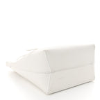 Calfskin Mini Bucket Bag White