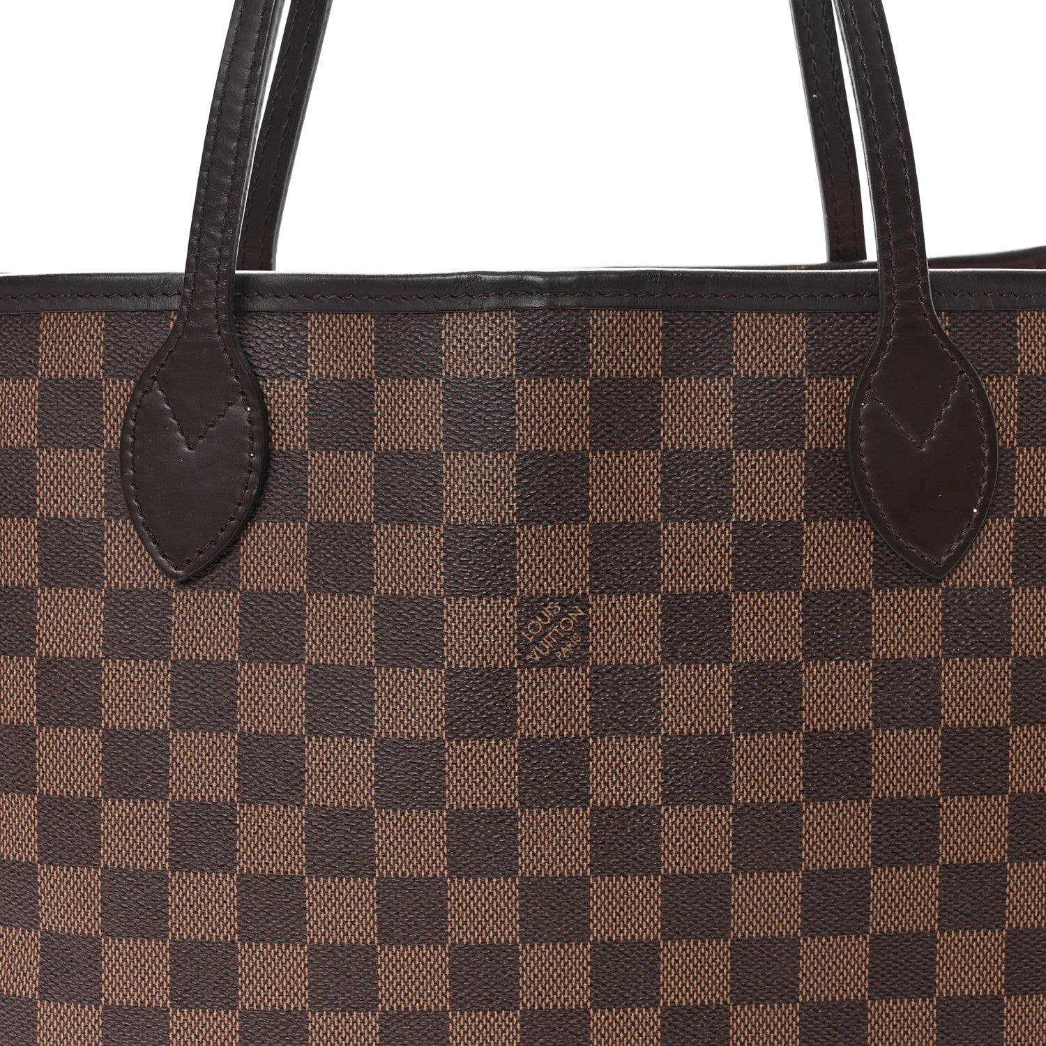Damier Ebene Neo Neverfull MM Rose Ballerine