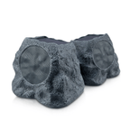 1-Pair Bluetooth Multi-Link Solar Rechargeable Wireless Rock Speakers