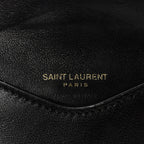 Lambskin Chevron Quilted Small Loulou Bag Sunflower