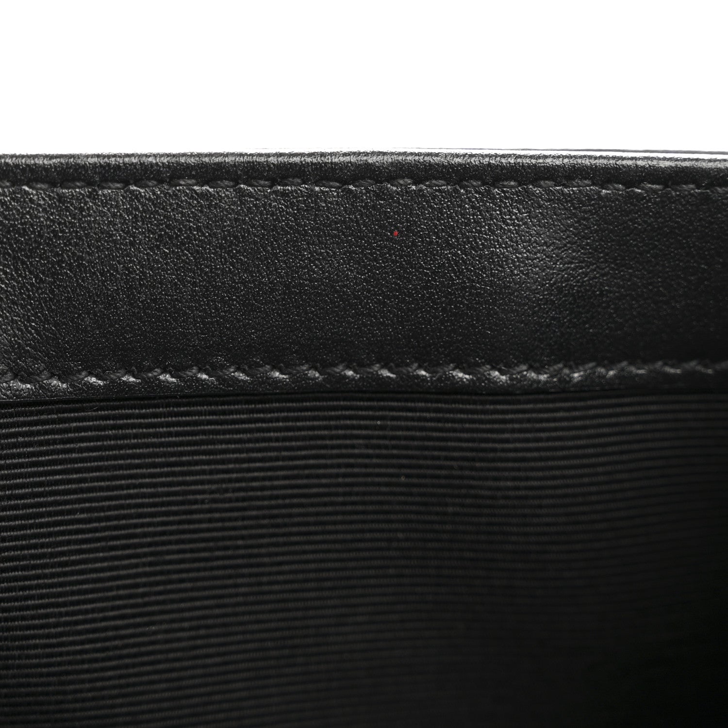 Calfskin Medium Heart Bolts Monogram Kate Satchel Black