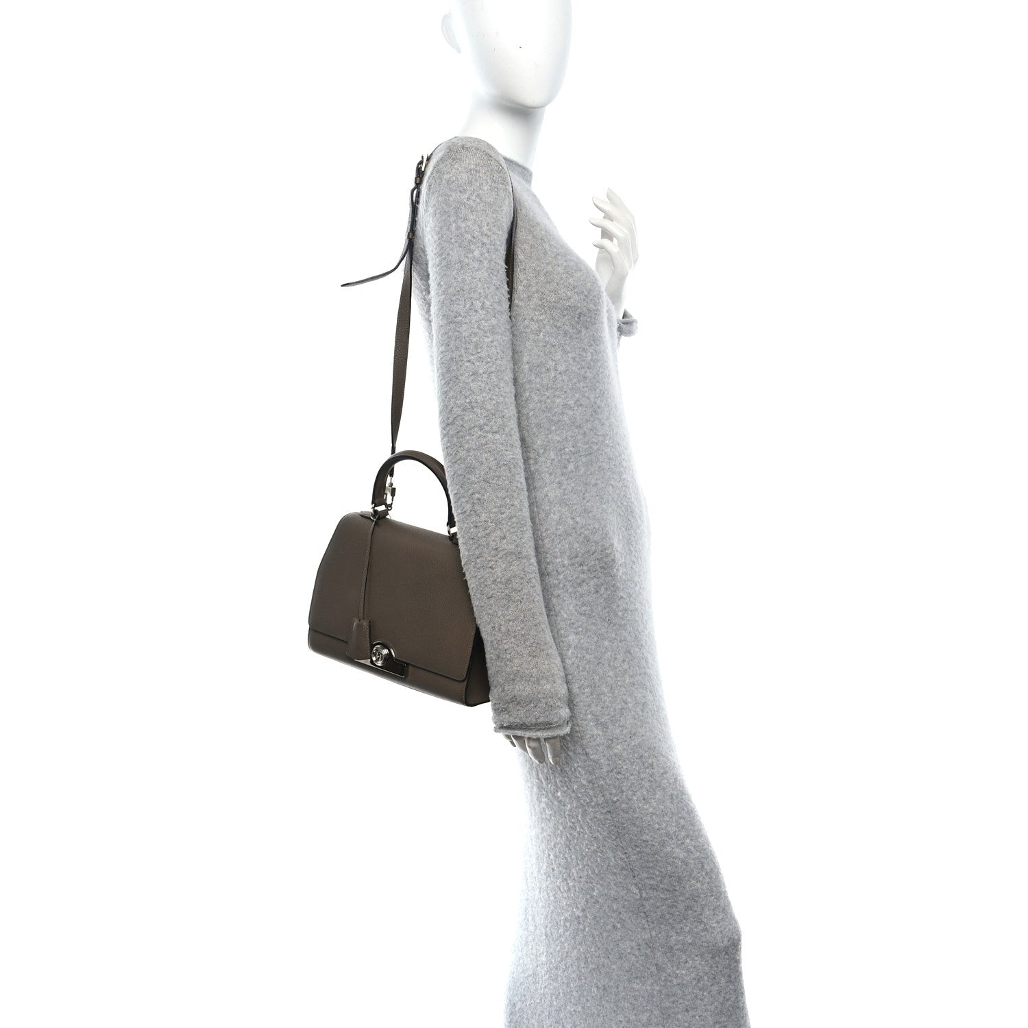 Taurillon Blush Rejane PM Taupe