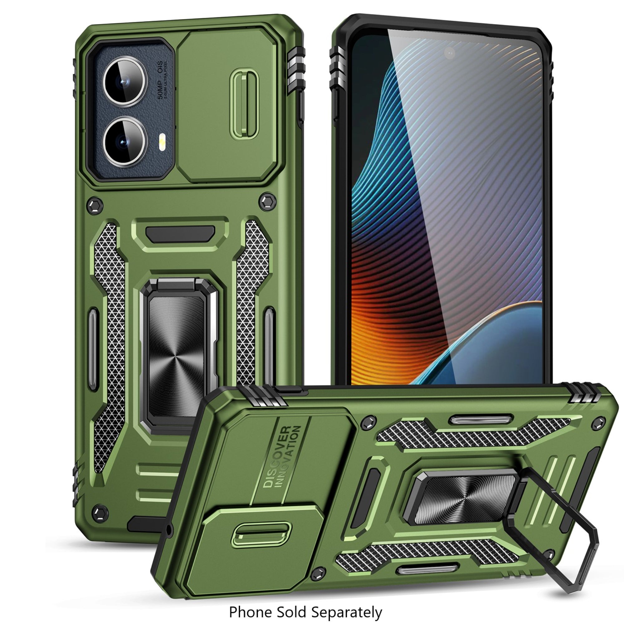 SAHARA - Raider Series Heavy-Duty CamShield Case - Motorola Edge (2024)