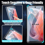 SAHARA - ZeroDamage Ultra Strong Tempered Glass Screen Protector (2-Pack) - Motorola G Play (2024)