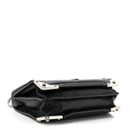 Glace Calf Soft Cahier Bag Black Astrale