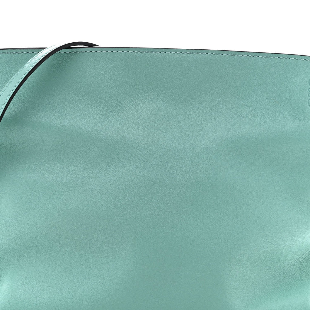 Calfskin Mini Flamenco Knot Bag Fresh Mint