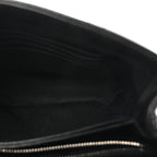 Calfskin Y Quilted Monogram Toy Loulou Crossbody Bag Black