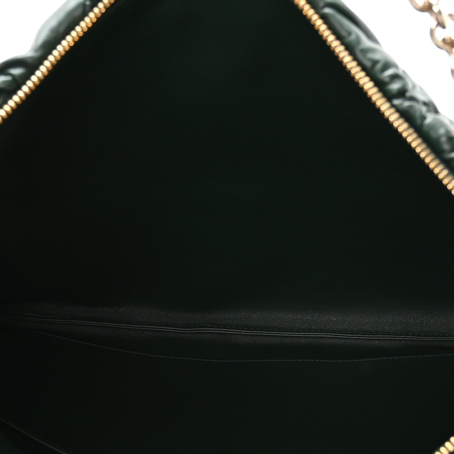 Calfskin Puffy Macrocannage Medium Dior Crunchy Bag  Forest Bloom