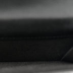 Caviar Quilted Pocket Twins Clutch With Chain Black