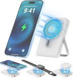 Entronix [Magnetic] Wireless Power Bank - 10000 mAh USB-C/iPhone/Android
