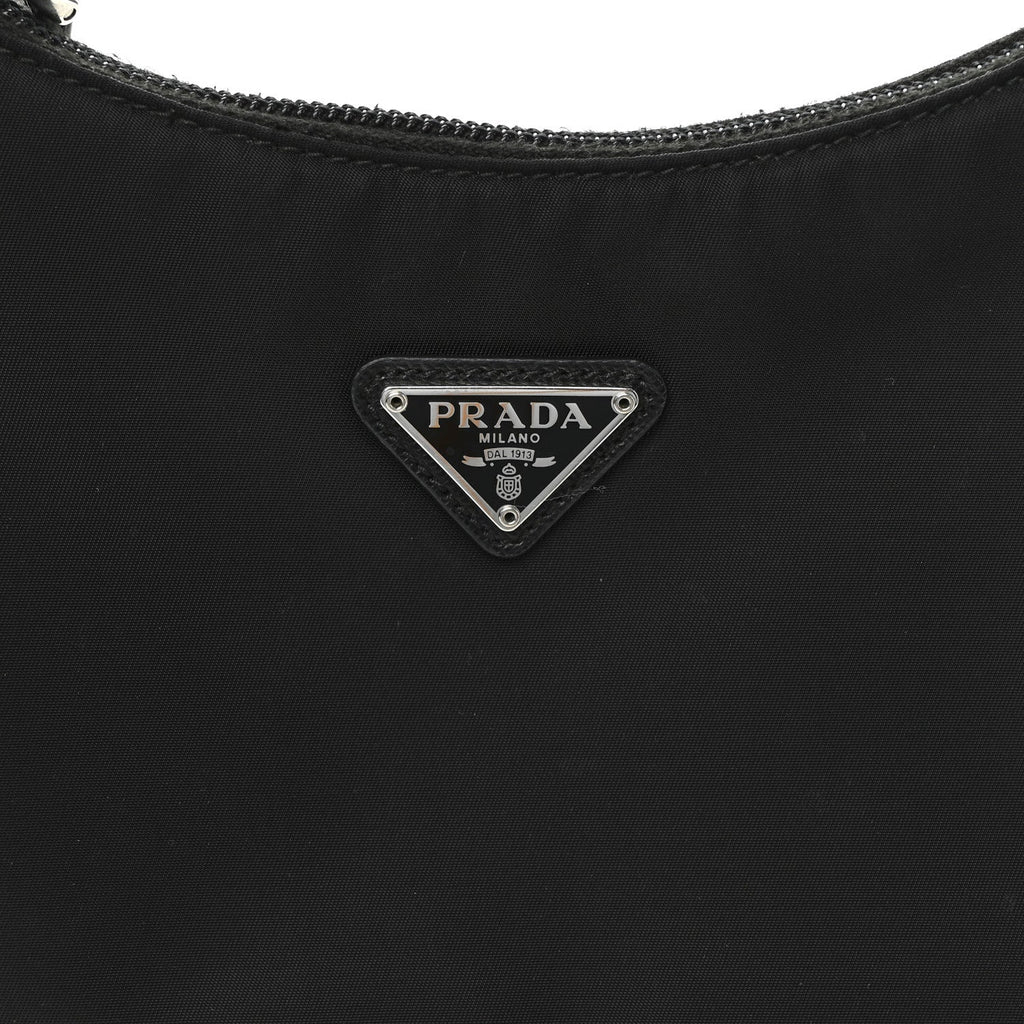 Tessuto Nylon Mini Re-Edition 2000 Bag Black