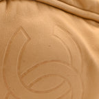 Lambskin Large Ultimate Soft Tote Beige