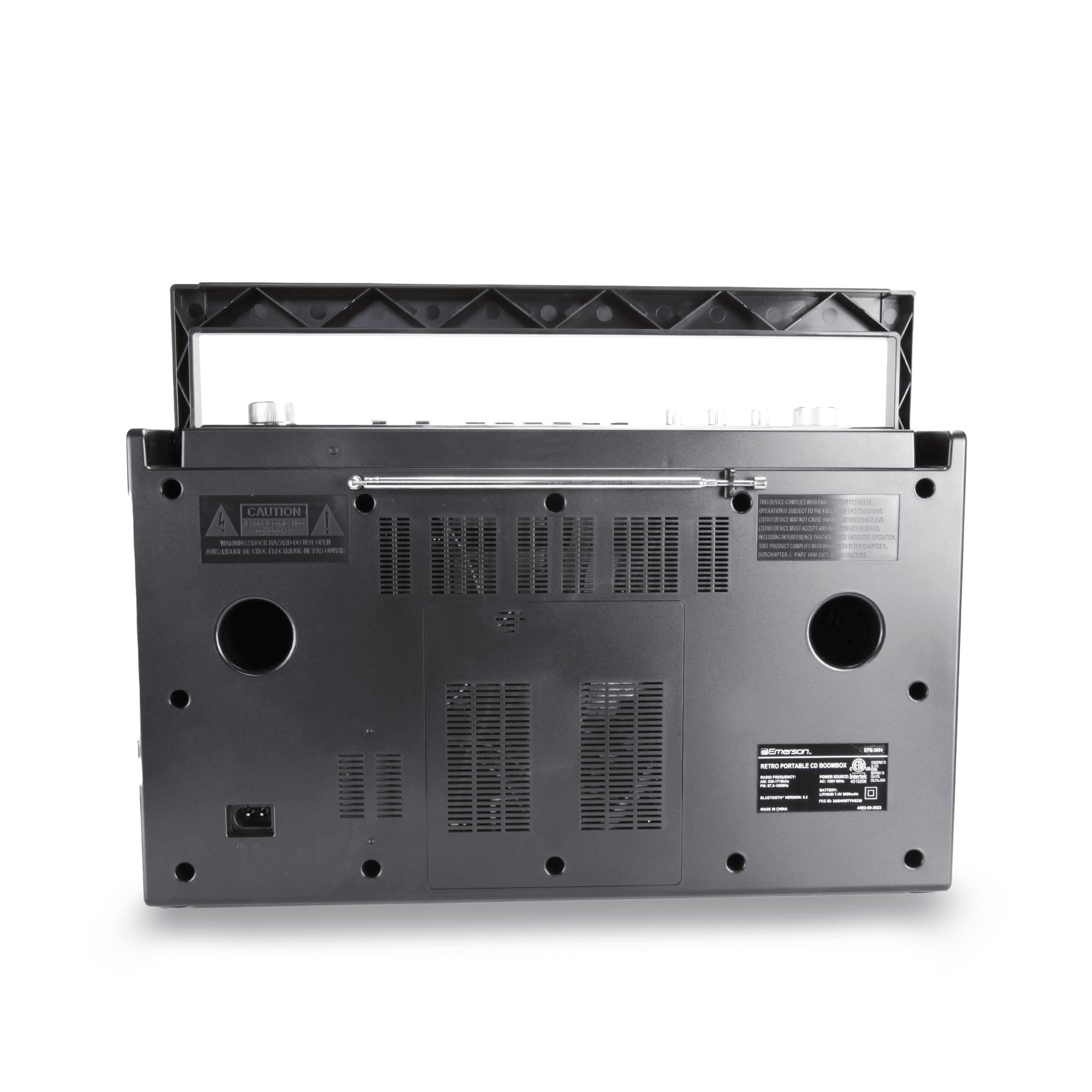 Retro Portable CD Boombox
