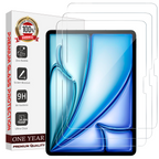 Entronix Clear Screen Protector Compatible with iPad Pro M4 11" (2024) - 3-Piece Combo