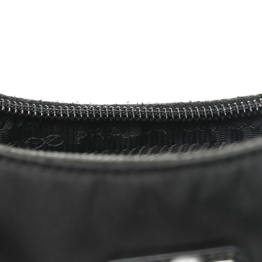 Tessuto Nylon Mini Re-Edition 2000 Bag Black