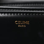 Shiny Calfskin Medium Triomphe Black