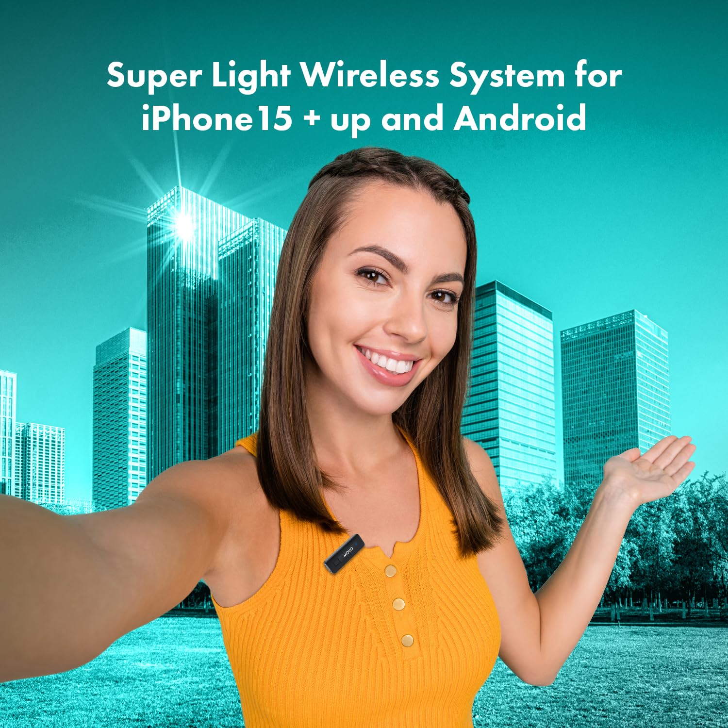 Movo Wireless Mini UC - Lav Mic System for USB-C