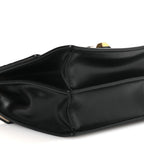 Vitello Liberty Bi-Color FF 1974 Embossed Small Kan I Shoulder Bag Black Maya
