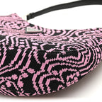 Maglia Jacquard Cleo Shoulder Bag Black Rosa