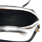 Shiny Lord Calfskin Small Antigona Black