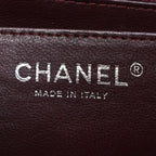 Lambskin Quilted Maxi Single Flap Black