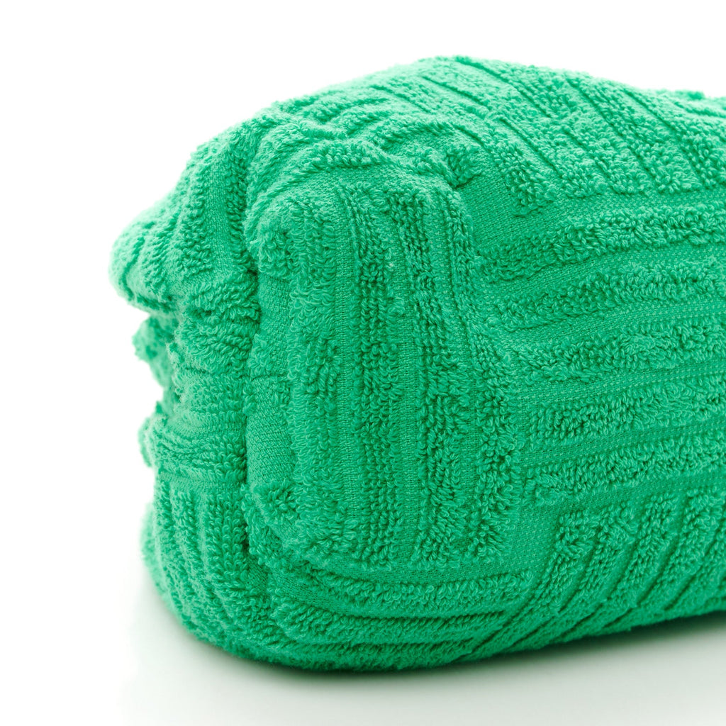 Sponge Fabric The Pouch Clutch Grass