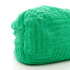 Sponge Fabric The Pouch Clutch Grass