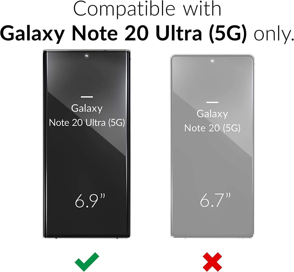 Entronix Case Compatible with Galaxy Note 20 Ultra - Triple-Layer Heavy Duty Protection