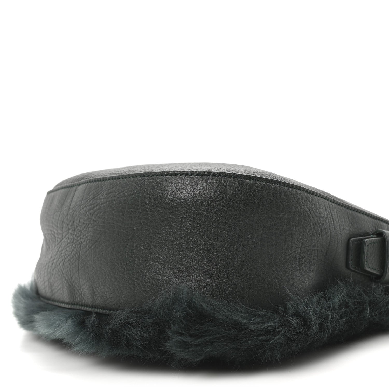 Shearling Small Knight Crossbody Bag Vine