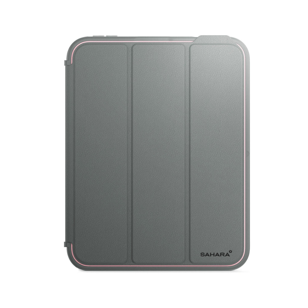 SAHARA - Raider Series Heavy-Duty Folio Case - Apple iPad mini (A17 Pro) 2024 - Rose Edge Green