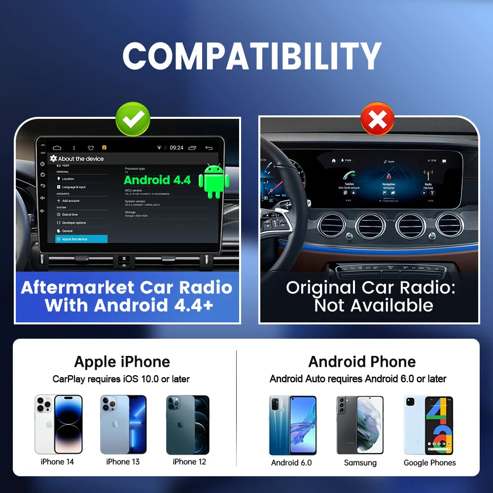 Carlinkit USB Wireless CarPlay and Android Auto Dongle with AI Box and Mirrorlink for Android Car Radios