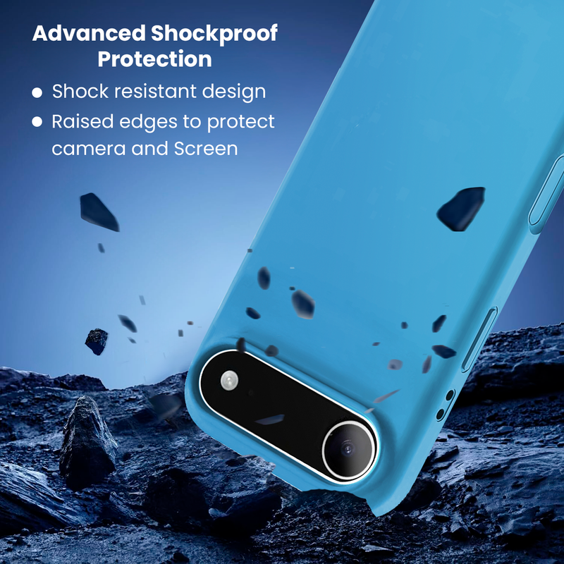 Entronix Case Compatible with iPhone 17 Air - Soft-Touch Liquid Silicone