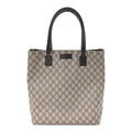 GG Plus Monogram Small Vertical Tote Dark Brown