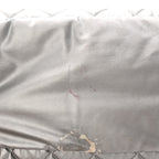 Nylon Coco Cocoon Zipped Tote Silver
