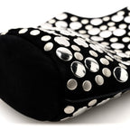 Suede Studded Small Livia Black