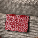 Monogram Mini Bree Messenger Bag Red