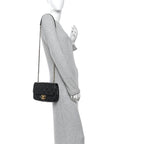 Lambskin Quilted Mini Flap Black