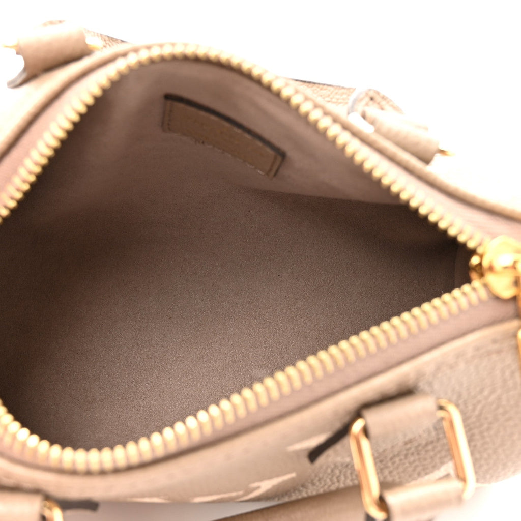 Empreinte Monogram Giant Nano Speedy Creme Beige