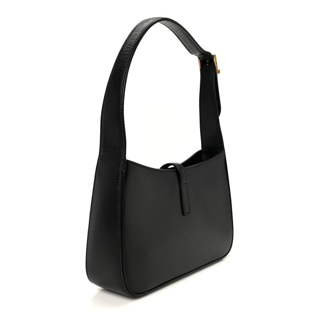 Smooth Calfskin Le 5 A 7 Hobo Black