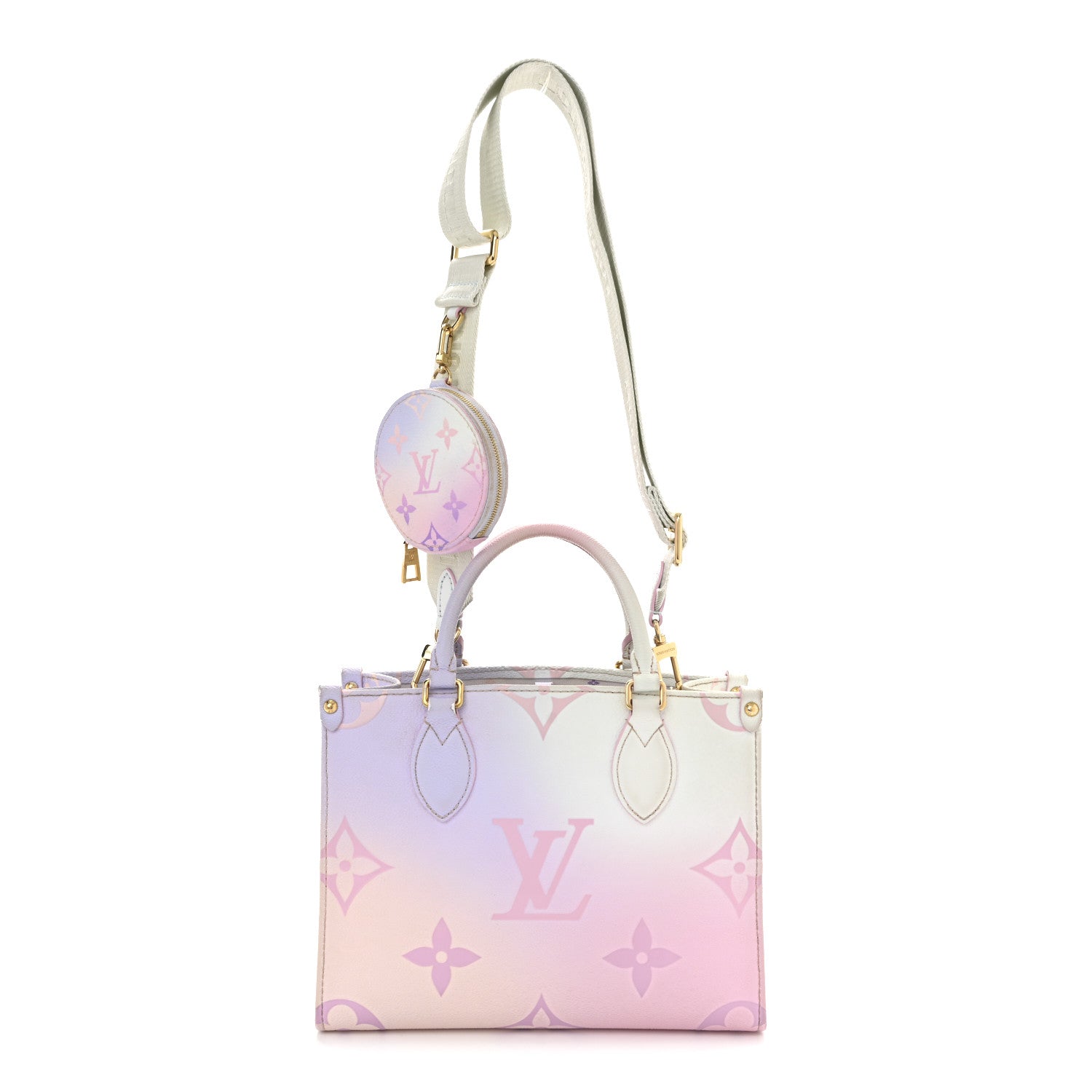 Monogram Giant Spring In The City Onthego PM Sunrise Pastel
