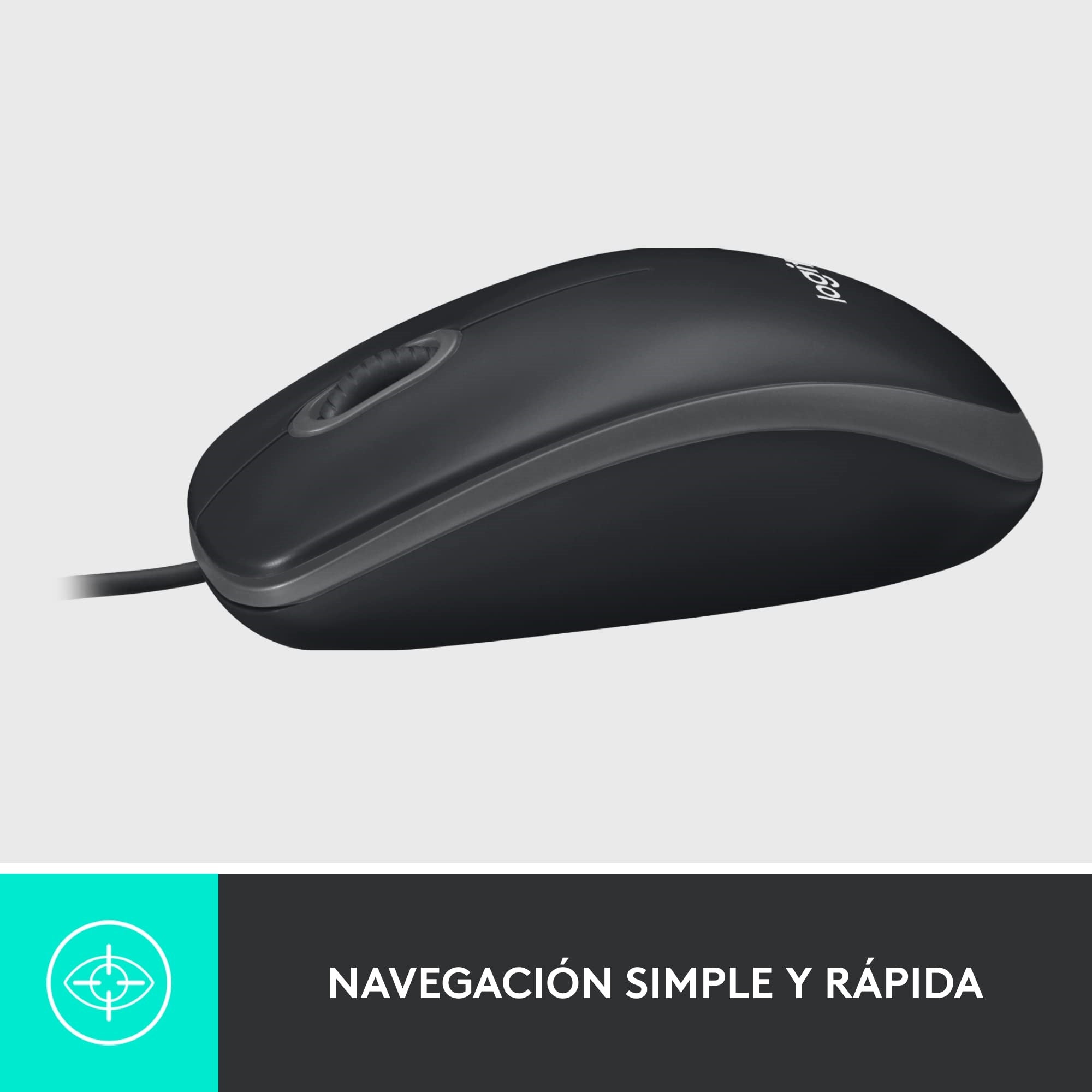 M100 Wired USB Mouse Ambidextrous
