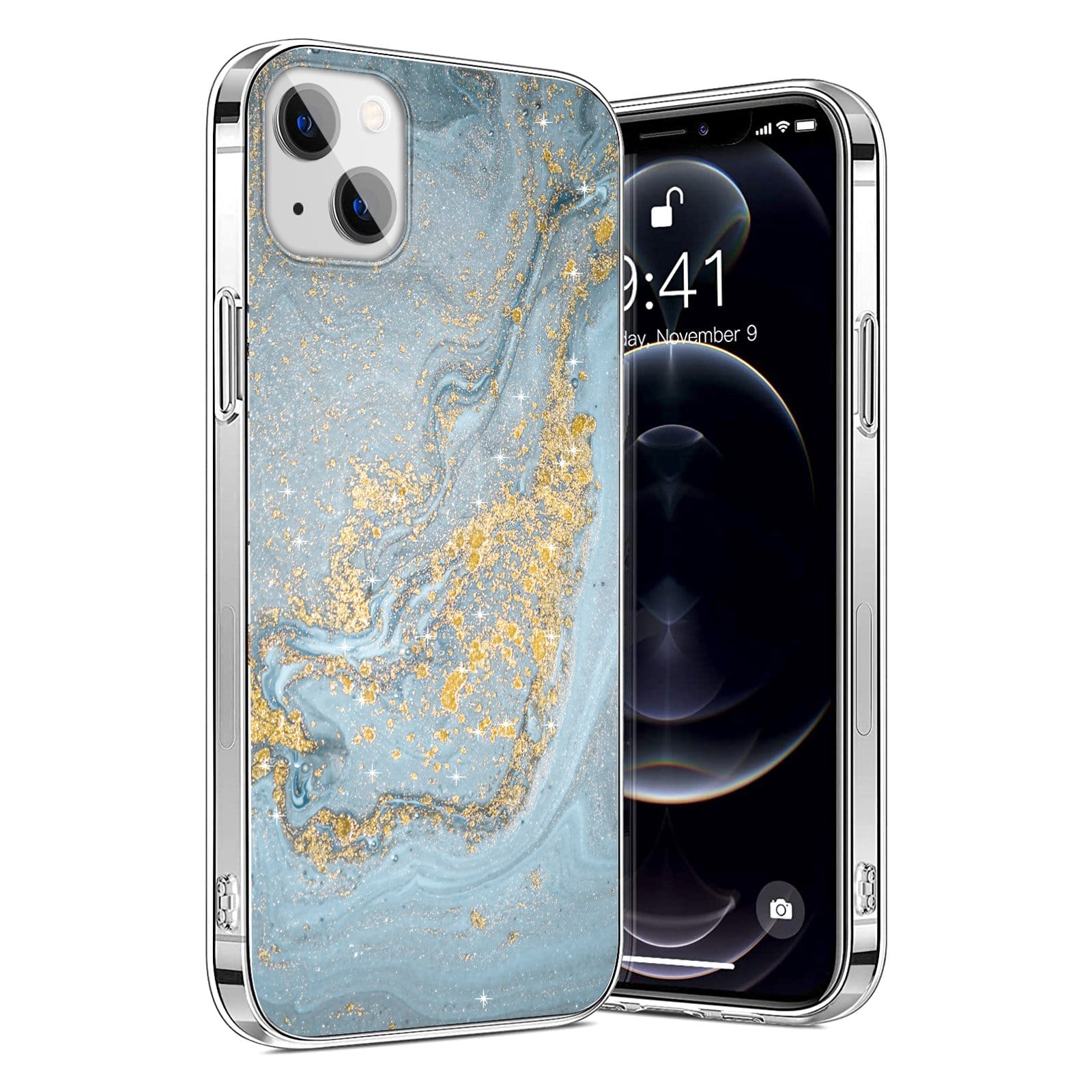 SAHARA - Blue Marble Series Case - iPhone 13 Mini