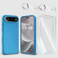 Entronix Bundle Compatible with iPhone 17 Air - Liquid Silicone Case, 2 Clear Screen Protectors & 2 Camera Lens Protectors