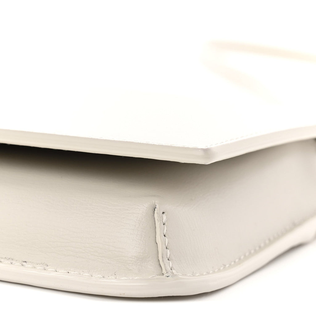 Smooth Calfskin Monogram Phone Holder Crossbody Crema Soft