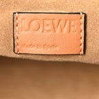 Calfskin Mini Flamenco Knot Clutch Warm Desert