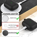 Entronix Case Compatible with AirPods Pro 2nd/1st Gen - Soft-Touch Liquid Silicone