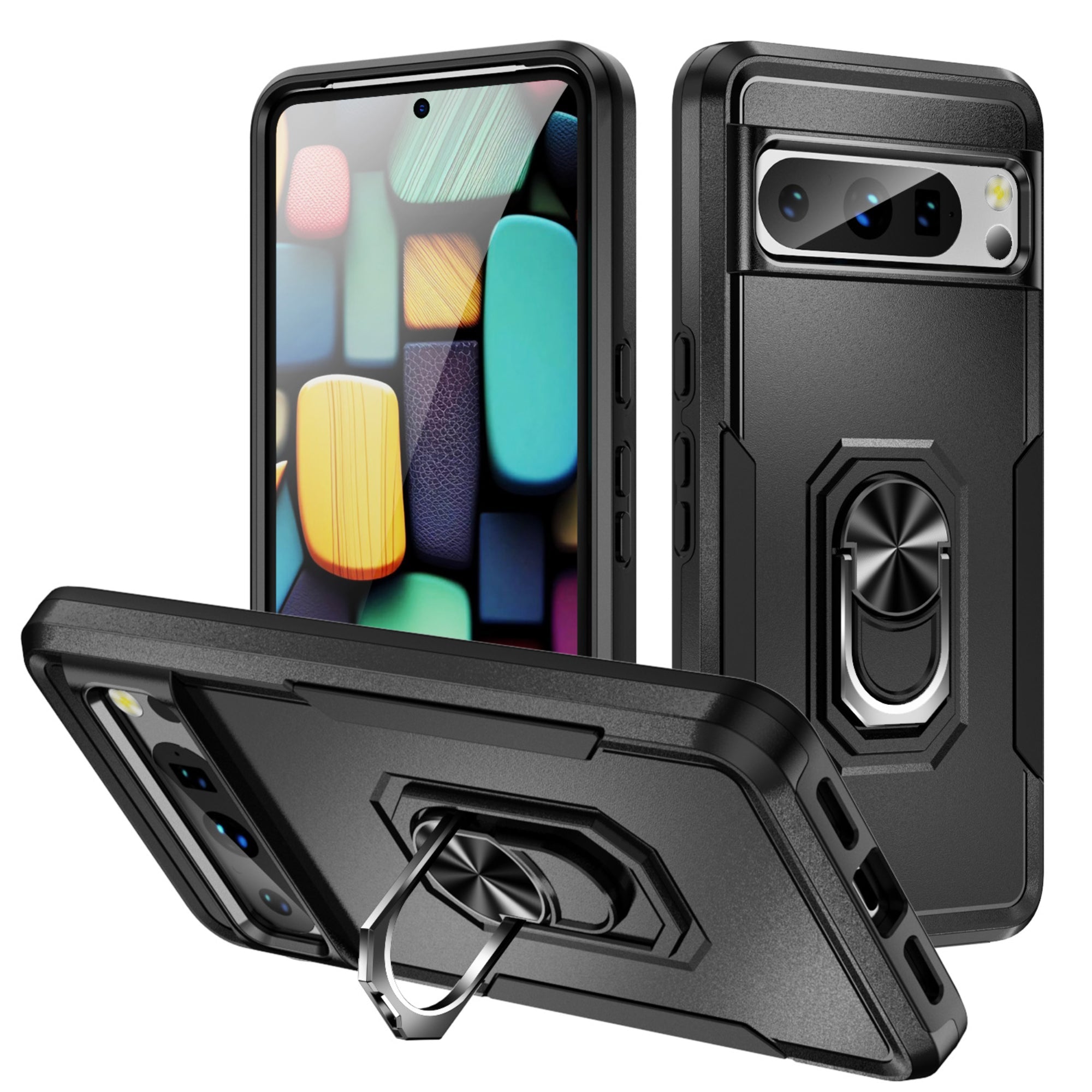 SAHARA - Raider Series Heavy Duty Kickstand Case - Google Pixel 8 Pro